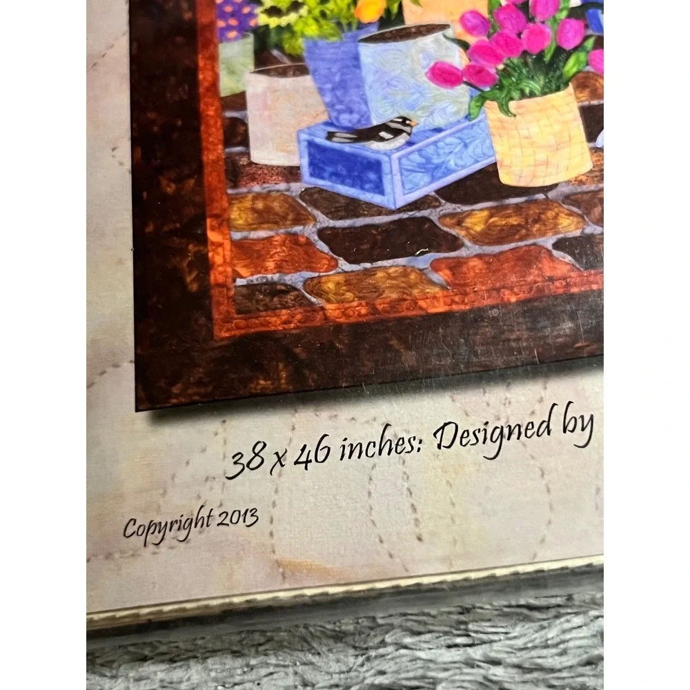 Sparrows at Cobblestone Court Quilt Pattern Sonja Taylor Melinda Snell 38x46